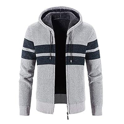 Best Deal for Cute White Men'S Winter Sweater Jacket Long Sleeve Plus