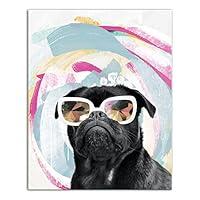 Algopix Similar Product 11 - Creative Products Kaleidoscope Pug 6 16