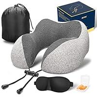 Algopix Similar Product 2 - MLVOC Travel Pillow 100 Pure Memory