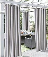 Algopix Similar Product 11 - Outdoor dcor Coastal Stripe Grommet