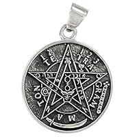 Algopix Similar Product 5 - Sterling Silver Tetragrammaton