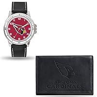 Algopix Similar Product 9 - Rico NFL Mens Watch and Wallet Set
