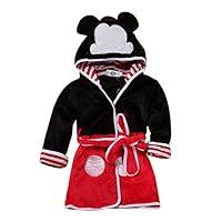 Algopix Similar Product 19 - Baby Boys Girls Cartoon Bathrobe Soft