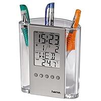 Algopix Similar Product 1 - Hama Thermomètre LCD & Porte-Crayons