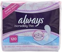 Algopix Similar Product 11 - Always Incredibly Thin Regular Daily