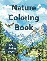 Algopix Similar Product 16 - Nature Coloring Book for Adults