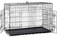 Algopix Similar Product 10 - BestPet 30 2 Door Folding Dog Crate