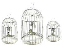 Algopix Similar Product 4 - Bellaa 23622 Metal Bird Cage Antique