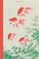 Algopix Similar Product 1 - Journal Fishpond Orange Koi Fish 6x9