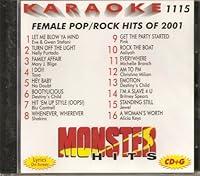 Algopix Similar Product 16 - Monster 115 Karaoke CDG FEMALE POP