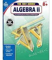 Algopix Similar Product 1 - Carson Dellosa The 100 Series Algebra 2