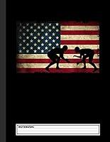 Algopix Similar Product 10 - American Flag Wrestling  Cool USA