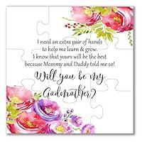 Algopix Similar Product 9 - Godmother Gift Will You Be My Godmother