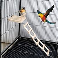 Algopix Similar Product 6 - FrgKbTm Wooden Parrot Bird Perch