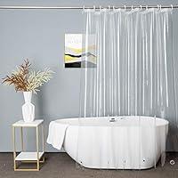 Algopix Similar Product 2 - UFRIDAY Clear Shower Curtain Liner