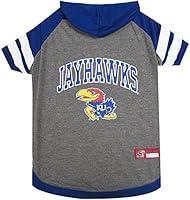 Algopix Similar Product 16 - Pets First NCAA Kansas Jayhawks Hoodie