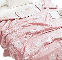 Algopix Similar Product 4 - Jpinno Muslin Blanket Soft Cozy
