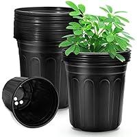 Algopix Similar Product 3 - RAOOKIF 10 Pack 1 Gallon Nursery Pots