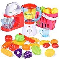 Algopix Similar Product 7 - FUN LITTLE TOYS Kids Play Kitchen