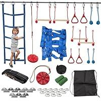Algopix Similar Product 9 - Slsy Ninja Warrior Obstacle Course for