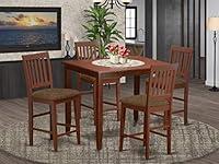Algopix Similar Product 11 - East West Furniture BUVN5MAHC Dining