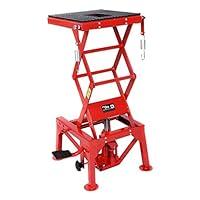 Algopix Similar Product 12 - Goplus 300lb Motorcycle Lift Table