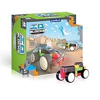 Algopix Similar Product 4 - Guidecraft IO Blocks Race Cars Set