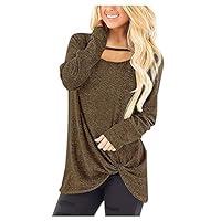 Algopix Similar Product 12 - Pumsun Top Women Loose Kink Tunic Shirt