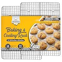 Algopix Similar Product 4 - Checkered Chef Cooling Rack for Cooking