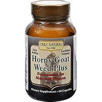 Algopix Similar Product 13 - Only Natural Horny Goat Weed Plus 60