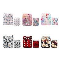 Algopix Similar Product 16 - ALVABABY Baby Cloth Diapers One Size