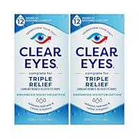 Algopix Similar Product 12 - Clear Eyes Triple Action Relief Eye