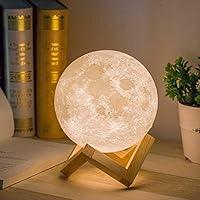 Algopix Similar Product 10 - Mydethun 3D Moon Lamp with 59 Inch