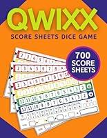 Algopix Similar Product 7 - Qwixx Score Sheets 700 Large Qwixx