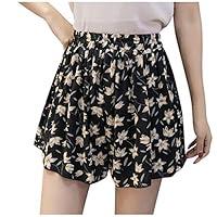 Algopix Similar Product 14 - FORUU Plus Size Chiffon Shorts for