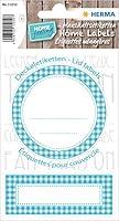 Algopix Similar Product 15 - Herma 15050 Lid Labels Turquoise