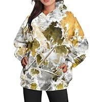 Algopix Similar Product 4 - Womens Camo Hoodies Casual Loose Fit