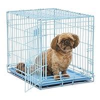 Algopix Similar Product 14 - MidWest Homes for Pets Single Door Blue