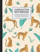 Algopix Similar Product 19 - Leopard Composition Notebook Leopard