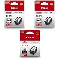 Algopix Similar Product 15 - Canon 3 Pack PG243 Black Ink Cartridge