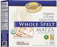 Algopix Similar Product 4 - Shibolim Organic Whole Spelt Matzo