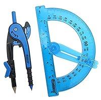 Algopix Similar Product 15 - Promarx Geometry Set Protractor and
