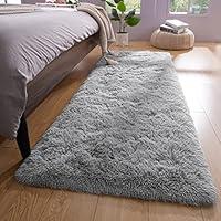 Algopix Similar Product 16 - YJGWL Fluffy Runner Rugs for Bedroom