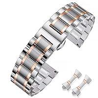 Algopix Similar Product 1 - HEYOZURY Metal Watch Band 20mm