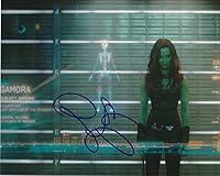 Algopix Similar Product 4 - Zoe Saldana signed Gamora Guardians of