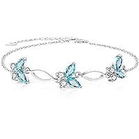 Algopix Similar Product 13 - SUNCHIO Butterfly Charm Bracelet925