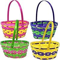 Algopix Similar Product 9 - Gift Boutique 12 Bamboo Easter Baskets