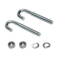 Algopix Similar Product 3 - ICC Ladder Rack J-Bolt Kit in 2-Pack