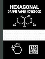 Algopix Similar Product 16 - Hexagonal Graph Paper Notebook 15