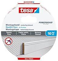 Algopix Similar Product 1 - tesa UK Mounting Tape for Wallpaper 